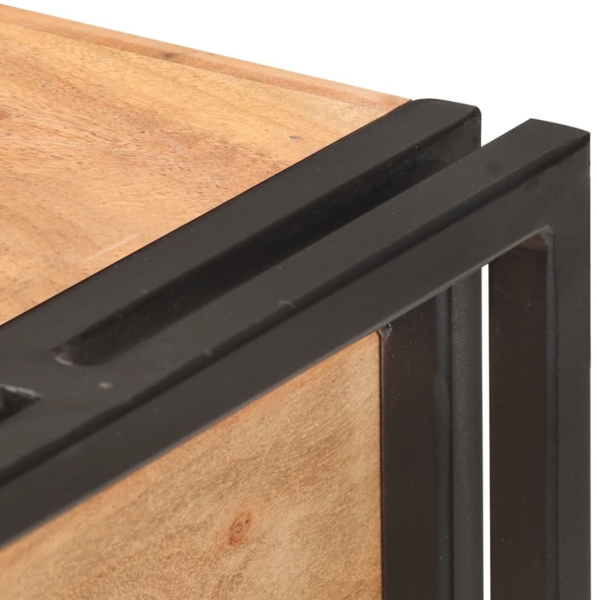 vidaXL Sideboard 120x30x75 cm Akazie Massivholz 321803 Bild 11