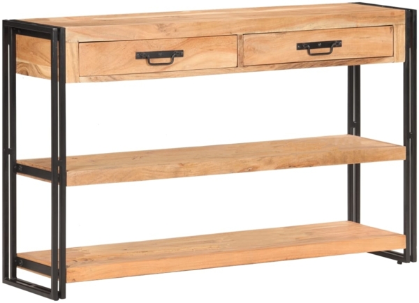 vidaXL Sideboard 120x30x75 cm Akazie Massivholz 321803 Bild 7