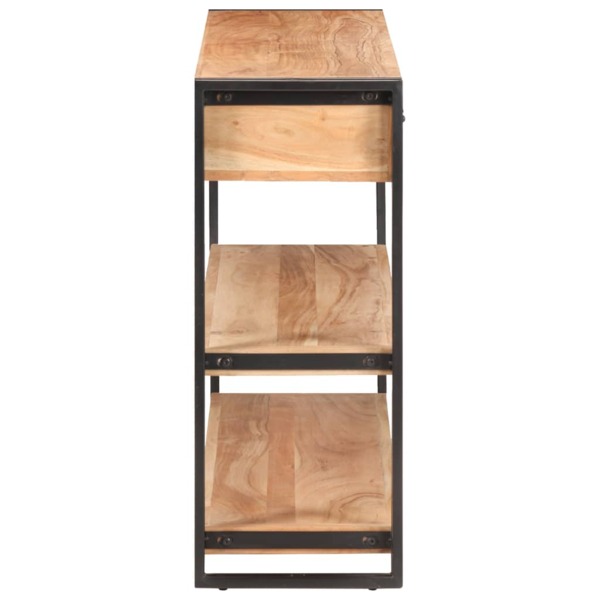 vidaXL Sideboard 120x30x75 cm Akazie Massivholz 321803 Bild 4