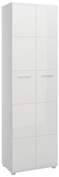 Garderobenschrank in weiß Hochglanz MALABO-129
