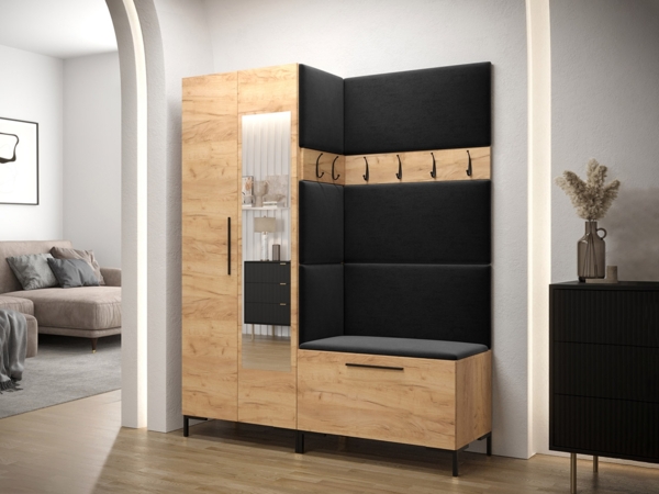 Garderoben-Set Zinetto IX, Craft Gold, Farbe: Manila 18