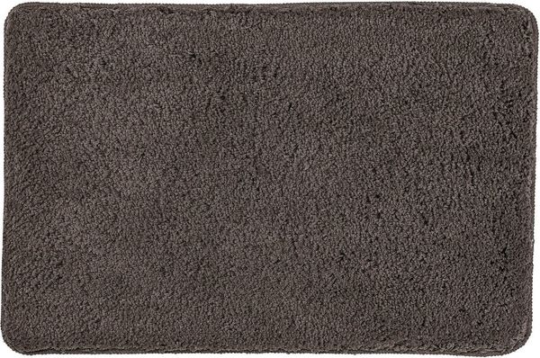 Kleine Wolke Badematte »Scott«, Badvorleger, Badezimmer Teppich, Höhe 12 mm, rutschhemmend beschichtet, fußbodenheizungsgeeignet, Polyester, rechteckig, Badteppich, Uni Farben, weich & kuschelig