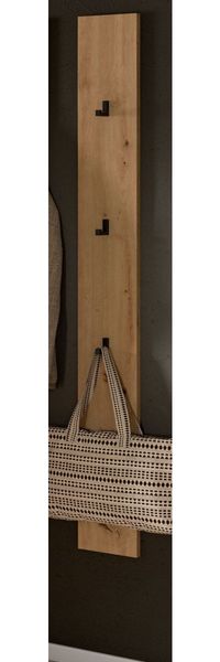 Garderobenpaneel Borga in Eiche 16 x 160 cm