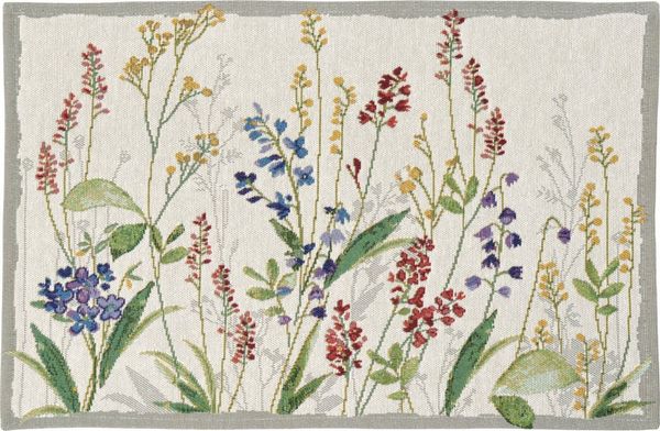 sander table + home Platzset Tischset "Flower Meadow" 2er-Pack, Gobelin Blumen