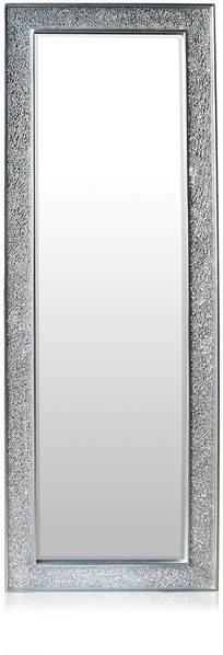 Norwich Spiegel Holzrahmen rechteckig 130x45 cm Mosaik-Design Gold