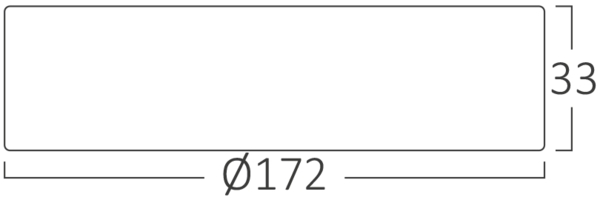 LED Aufbau Deckenleuchte Deckenlicht Rund 12W 1120LM 4000K, Ø17,2cm Ultra Slim LED Panel Bild 6