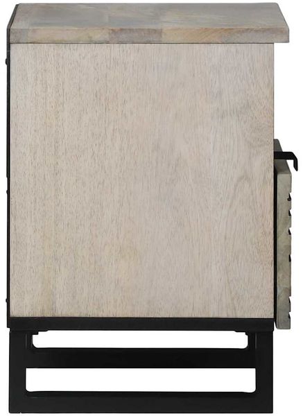 vidaXL Nachttisch 2 pcs Weiß 40 x 33 x 46 cm Holzwerkstoff 4017979 Bild 5