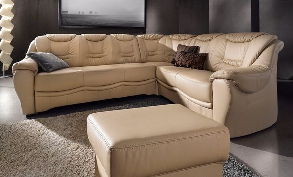 sit&more Ecksofa Benson L-Form, wahlweise mit Bettfunktion