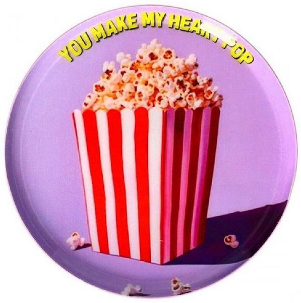 Giftcompany Tablett Dekotablett Love Trays You make my Heart Pop(13cm)