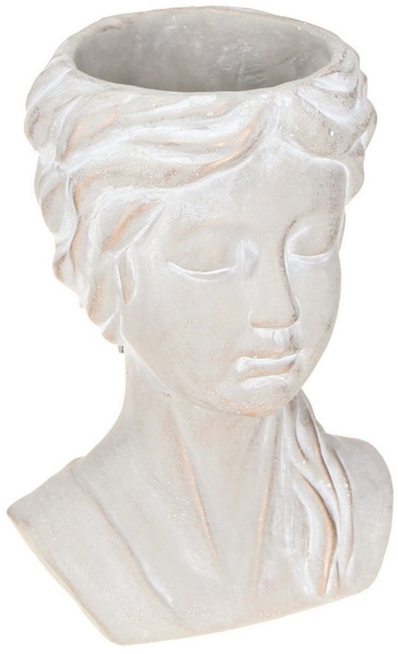 Viana Übertopf Pflanztopf Frauenbüste Keramik Vintage Deko 20cm