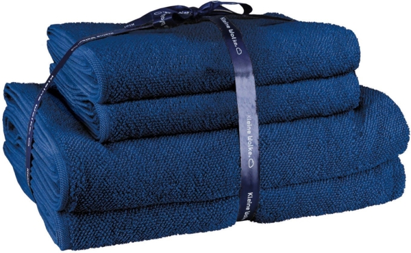 Kleine Wolke Handtuch Set RELAX, 2 Handtücher (50x100) & 2 Duschtücher (70x140), Frottier (Set, 4-St), moderne Melangeoptik, Handtücher, Duschtücher, mit Bordüre