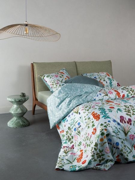 Essenza Bettwäsche Marigold, Satin, 2 teilig, mit floralem Muster
