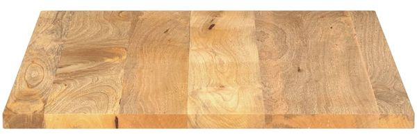 vidaXL Tischplatte 90x80x2,5 cm Rechteckig Massivholz Mango 371481 Bild 4