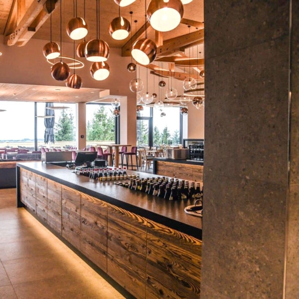 s.luce Ball Metall Esszimmerlampe Kombination Ø 20cm 120cm Gold Bild 8