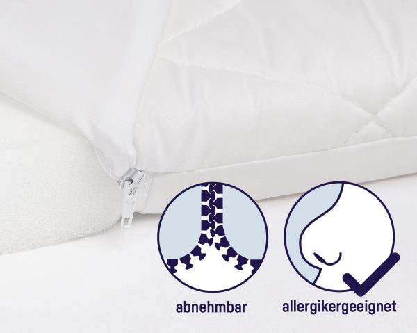 Zöllner 1800078360 - Kinderwagenmatratze Allegro, 78/36 cm Bild 5