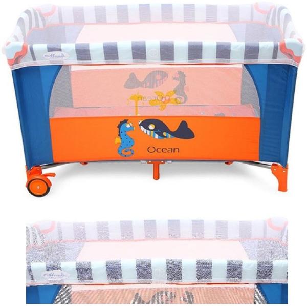 Moni Moskitonetz für Babyreisebetten 120 x 60 cm für zuhause und unterwegs