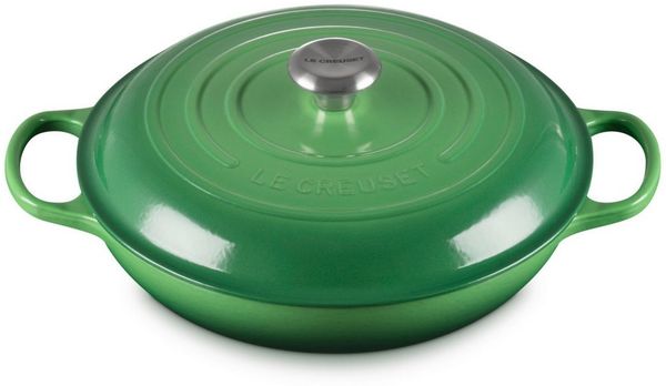 Le Creuset Signature Gourmet-Profitopf 30 cm, Bamboo Green