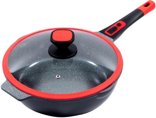 KING Bratpfanne Click-Grip, Aluminiumguss (1-tlg), abnehmbarer Griff, Induktion, Ø 24 cm Bild 5