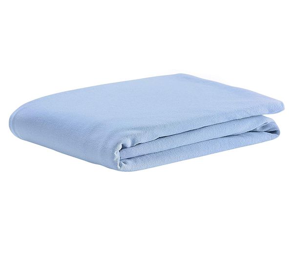 Odenwälder Spannbetttuch Jersey,sky blue 60x120/70x140 cm