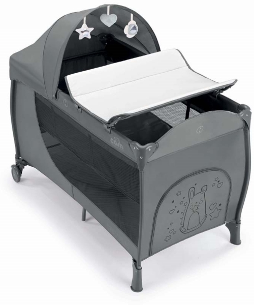 CAM Baby Reisebett Daily Plus | für 0-36 Monate | Kinderreisebett inklusive Wickelunterlage und Transporttasche Bild 1