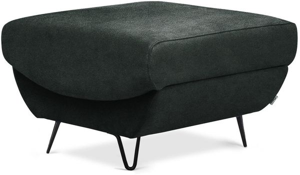 Wohnideebilder Silva Dunkelgrün Fußhocker PU-SIL-35LO
