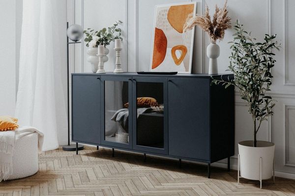 möbelvita Sideboard Sideboard Miami 51A in Navy blau