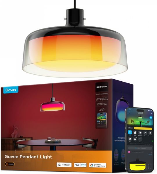 Govee Pendant Light Intelligente Deckenbeleuchtung Wi-Fi/Bluetooth