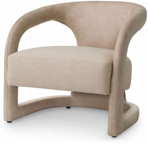 Casa Padrino Luxus Wohnzimmer & Hotel Sessel Beige - Luxus Wohnzimmer Möbel