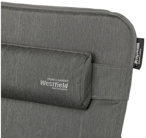 Westfield Relaxsessel Liegestuhl Sonnenliege Liege Campingsessel grau #1 Bild 10