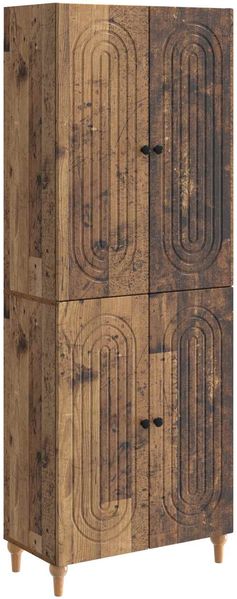 vidaXL Schrankset 2 pcs 66 x 34,5 x 90 cm Holzwerkstoff 3416446