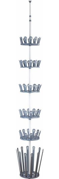 WENKO Teleskop-Organizer, Schuhregal ACHILLES Stiefelregal für 36 Paar Schuhe