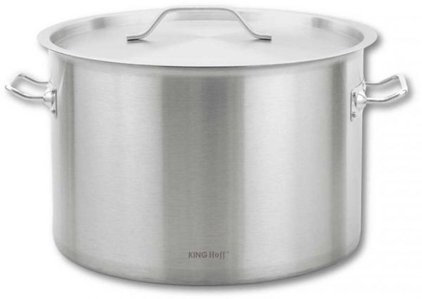 Kinghoff Gastronorm-Topf mit Deckel, 38 cm, 27 l, 67537XXA