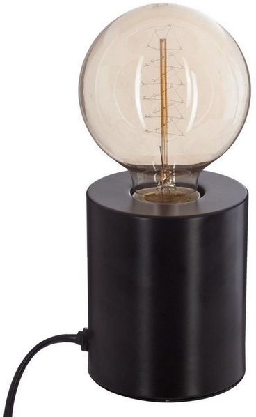 Tischlampe Atmosphera 155362 Schwarz (10,5x9 cm)
