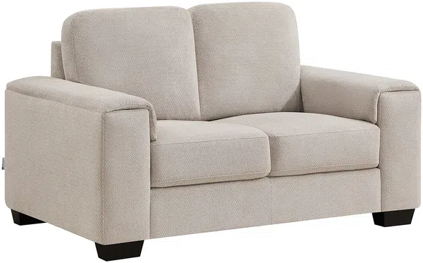 Vente-unique - EMBAPO Sofa Stoff Beige - B 88 cm x H 85 cm x L 147 cm Bild 3
