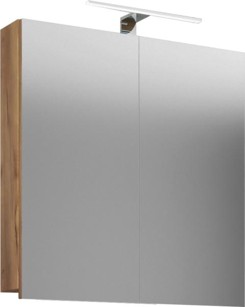 VCB1 Badschrank 60cm Badmöbel Wandschrank Badezimmer Bad Spiegelschrank Dekor