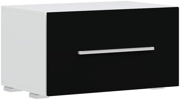 vidaXL 5-tlg. Wohnwand mit LED-Beleuchtung Mattschwarz Holzwerkstoff 3324230 Bild 10
