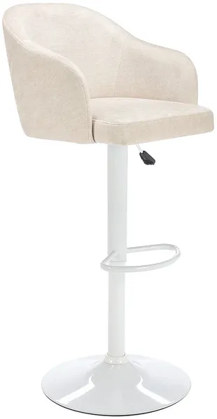 Vente-unique - CARSTEN Barhocker Stoff Beige - B 51 cm x H 113 cm92 cm x L 52 cm