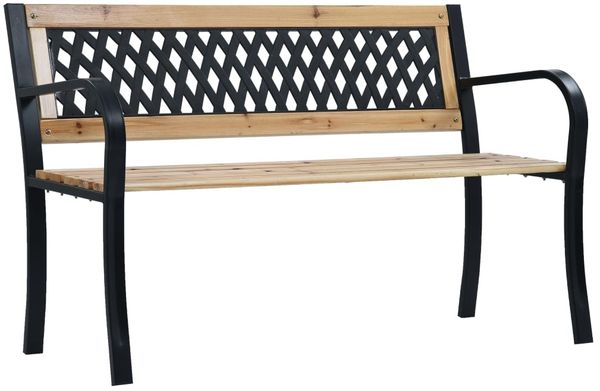 vidaXL Gartenbank 120 cm Holz 47944