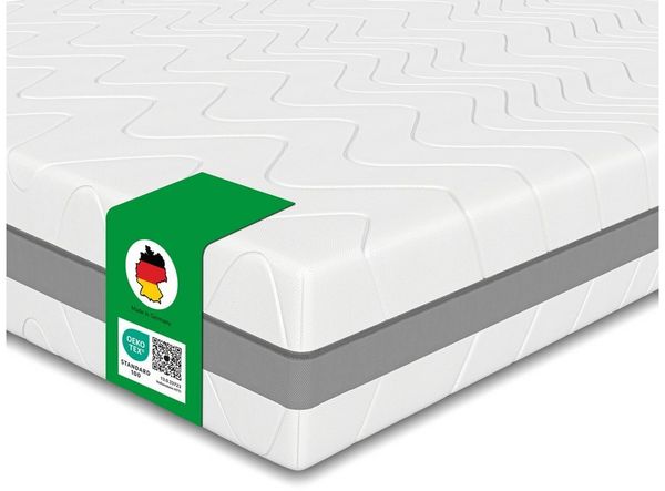 Boxspringmatratze 24 cm H2 H3 7-Zonen Matratze, Schlaftroll, 24 cm hoch, 140x200 cm, 90x200 cm, 180x200 cm und weiteren größen