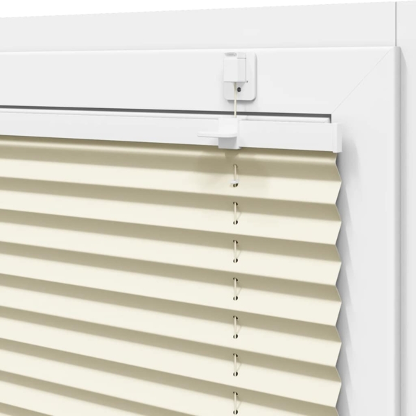 vidaXL Plissee Creme 100x200 cm Stoffbreite 99,4 cm Polyester 4015313 Bild 9