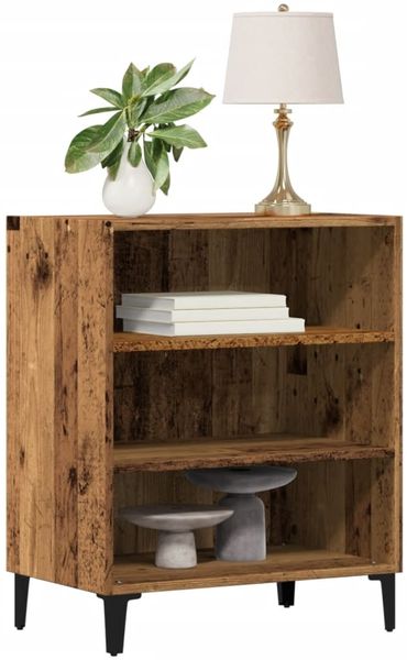 vidaXL Sideboard Altholz-Optik 57x35x70 cm Holzwerkstoff 856474