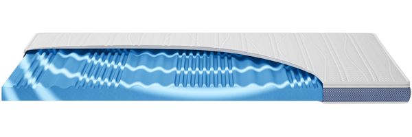 Hn8 Gelschaum-Topper "Surf 100", 140 x 200 cm, Höhe: ca. 8 cm Bild 3