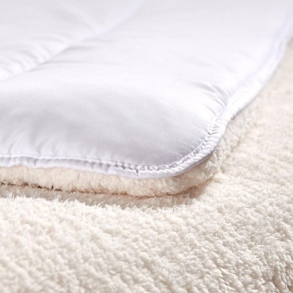 TRAUMSCHLAF Kunstfaserbettdecke Teddy Flausch, Füllung: 100% Polyester, Bezug: 100% Polyester, angenehm kuschelig