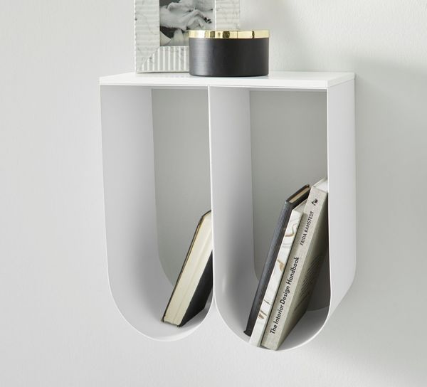 OTTO home Wandregal Sisterol, aus pulverbeschichtetem Metall, variabel einsetzbar