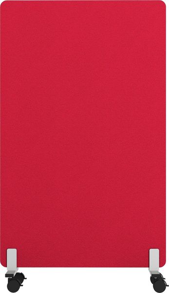 Rheinland Möbel FocusWall STWR0816 – Akustik-Stellwand 800×1600 mm in Stofffarbe Belize inkl. Rollen – Mobile Schreibtisch-Trennwand für Büro & Homeoffice – Schallschutz – Made in Germany