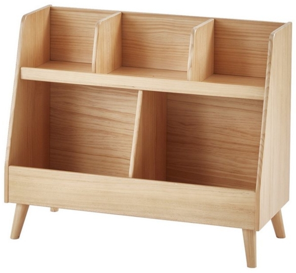 vertbaudet Bücherregal Kinderzimmer Regal KONFETTI NATUR, 5 Fächer Bild 2