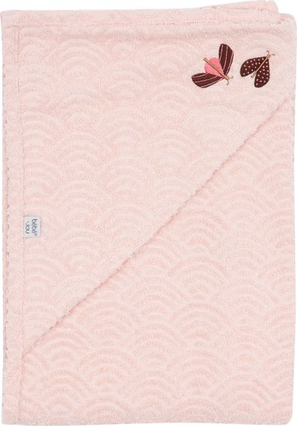 Bebe-Jou Sweet Butterfly Badecape Rosa