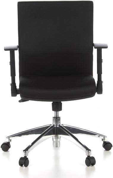 hjh OFFICE Profi Bürostuhl LAGUNA PRO Stoff Schwarz