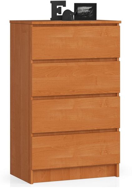 Raumhirsch Furniture Kommode mit 4 Schubladen 60 cm breit Holz Schrank, (viele Farbvarianten - Maße : 99 x 60 x 40 cm) - Hochwertig & stabil