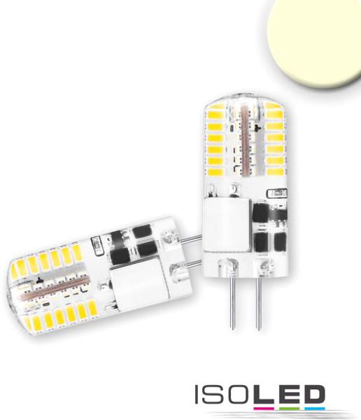 ISOLED G4 LED 48SMD, 2W, vergossen, warmweiß